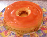 Bolo pudim de laranja