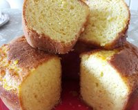 Bolo de laranja super fofo e molhadinho
