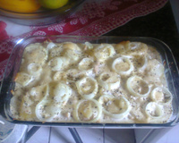 Frango cremoso com batata