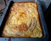 Torta de banana (massa seca)
