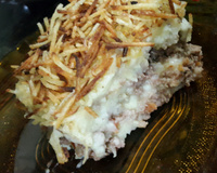 Escondidinho de carne moída