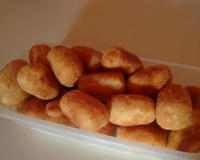 Salgadinho de carne e salsicha