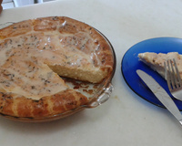 Torta cremosa de cará