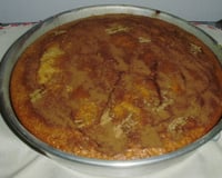 Bolo cremoso de banana fácil