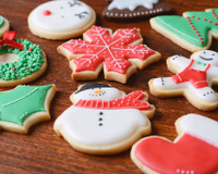 Biscoito decorado de Natal: perfeitos para dar de presente
