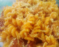 Macarrão com calabresa