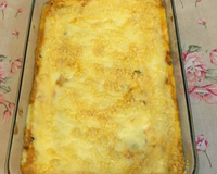 Escondidinho de frango com batata