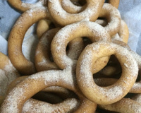 Rosca frita de polvilho azedo