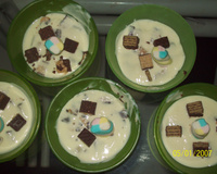 Creme de limão com Bis