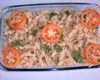 Macarrão Alho e Óleo com Sardinha