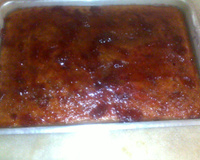 Bolo de fubá de morango