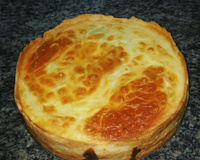 Quiche de queijo e alho poró
