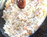 Arroz à grega com camarão