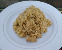 Risoto de gorgonzola e pêra