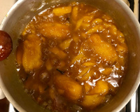 Compota de manga e canela