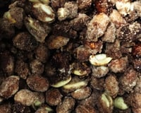 Amendoim doce com chocolate