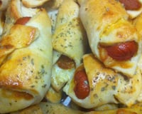 Enroladinho de salsicha fofinho