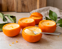 Se você ama sobremesas cítricas, precisa provar essa mousse de laranja com apenas 3 ingredientes