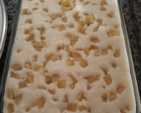 Sobremesa gelada de abacaxi