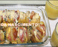 Batatas Hasselback