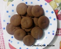 Biscoito amanteigado de chocolate