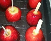 Maçã do amor fácil e perfeita