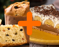 Panetone de Banoffee, a junção de duas sobremesas DELICIOSAS que não pode faltar no seu Natal!