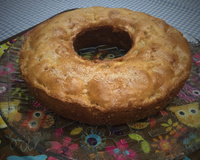 Bolo de maçã molhadinho sem ovos