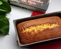 Bolo de laranja com louro