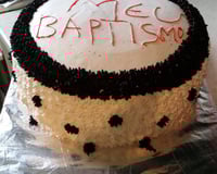 Bolo de aniversário colorido