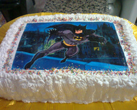 Bolo de festa confeitado fácil