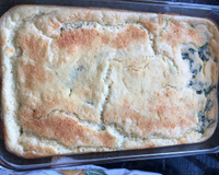 Souflé delicioso de espinafre sucesso garantido