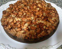 Bolo de maçã com canela