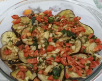 Berinjela ao vinagrete deliciosa
