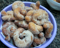 Rosca de massa de pão