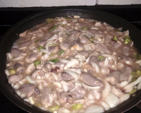 Coração de frango saboroso