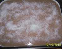 Bolo gelado da Paula