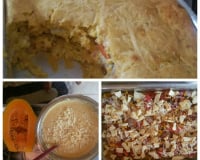 Torta nutritiva de abobrinha
