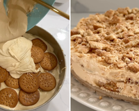 Faço esse bolo de biscoito muitas vezes e todos gostam: rápido, fácil e nem vai ao forno