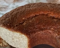 Bolo de banana de liquidificador