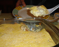 Escondidinho de sobra de carne assada