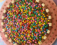 Bolo de chocolate decorado