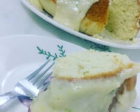Bolo de limão cremoso