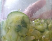 Antepasto de abobrinha italiana