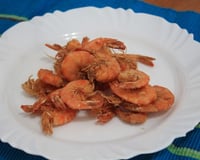 Camarão frito
