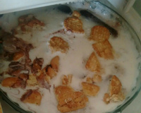 Torta de biscoito Maisena