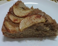 Bolo de maçã com canela