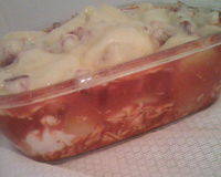 Frango gratinado com batatas