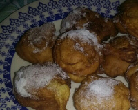 Bolinho de chuva com banana