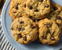 Sempre faço esses cookies de grão-de-bico para o lanche das crianças: eles comem à vontade e ainda pedem mais!